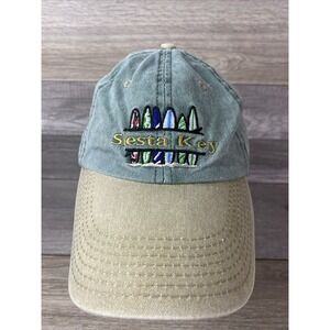 Siesta Key Beach Adjustable Baseball Cap Hat Surfboards BJR Classic Headwear BD